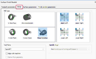 Classic Mill Toolpath Support in Mill-Turn